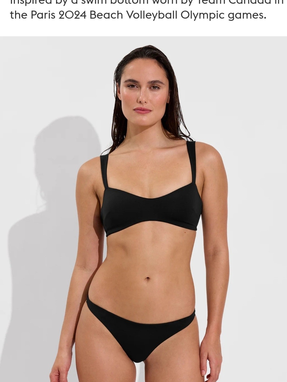 Left On Friday Black Rio Bikini Bottoms